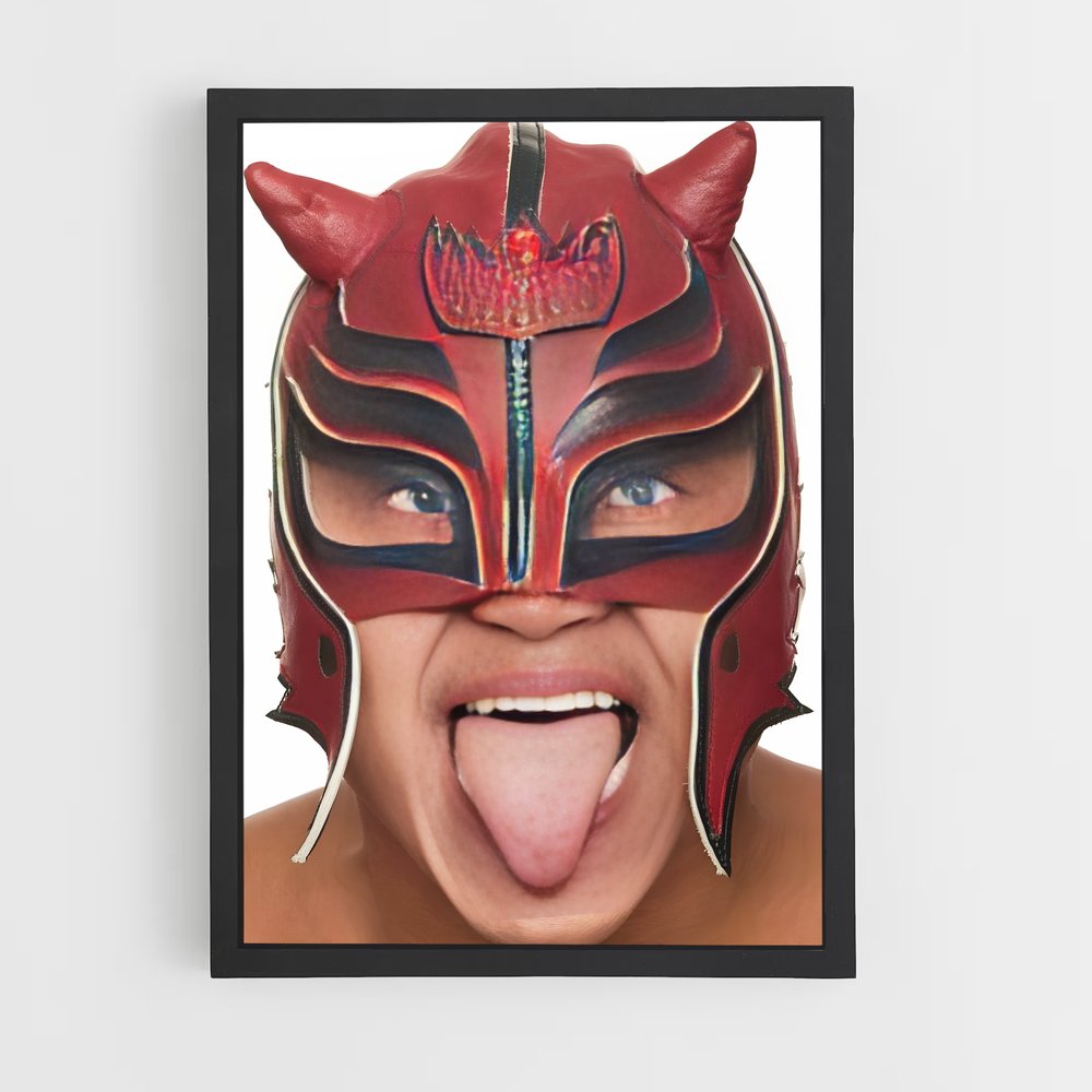 Poster Rey Mysterio Catch Ambiance moderne (vue 2)